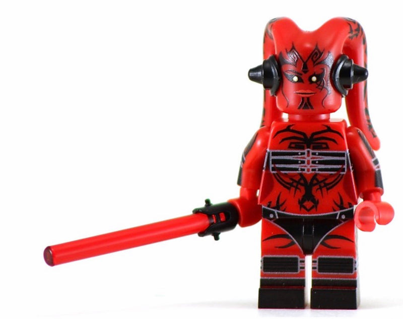 Darth Talon Custom Printed & Inspired Lego Star Wars Sith Lord Minifigure