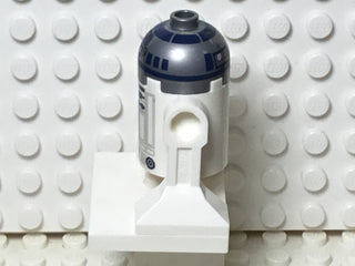 R2-D2, Flat Silver Head, Lavender Dots and Small Receptor, sw0527a Minifigure LEGO®   