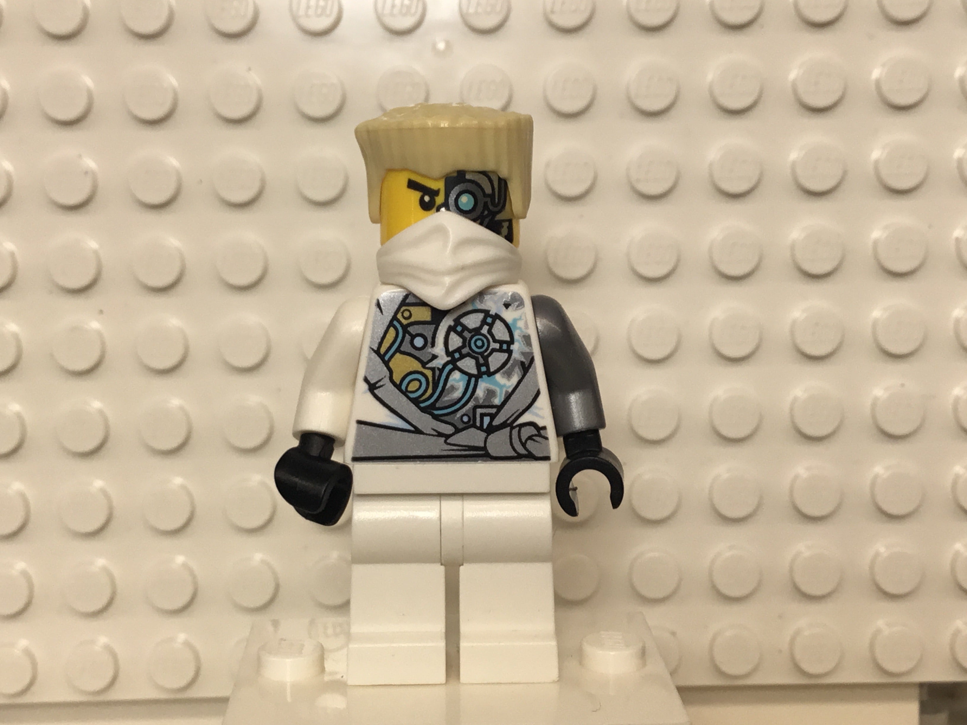 Overlord Ninjago Evil Zane Zane (Techno Robe) Rebooted, Battle Damage, Njo0085 – United