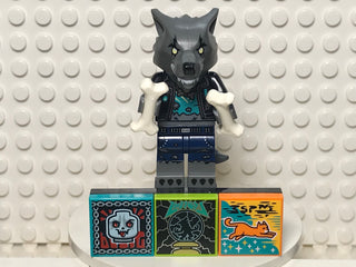 Werewolf Drummer, vidbm01-12 Minifigure LEGO® Complete with stand and accessories  