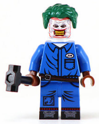 Joker New 52 Custom Printed Custom minifigure BigKidBrix   