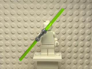 Star Wars Double-bladed Lightsaber, Hilt and Blades (Multiple Colors) Accessories LEGO® Green  