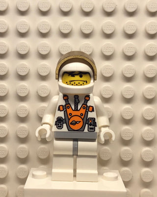 Mars Mission Astronaut with Orange Sunglasses on Forehead, Stubble, mm007 Minifigure LEGO®   