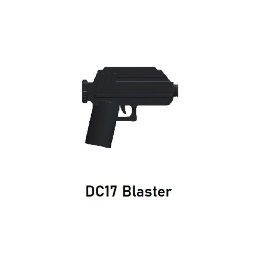 Custom Star Wars DC17 Blaster For LEGO Minifigures. Custom, Accessory BigKidBrix   