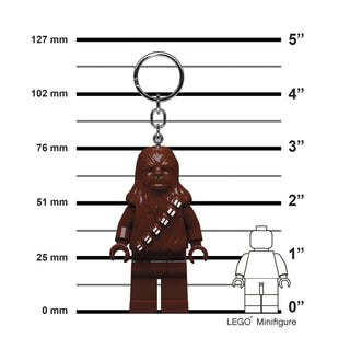 LEGO® Chewbacca Keychain LED Light 3” Keychain LEGO®   