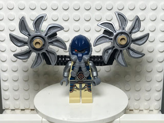 Psyclone, uagt008 Minifigure LEGO® Minifigure with backpack  