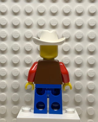 Cowboy, Red Shirt, Zack, ww012 Minifigure LEGO®   