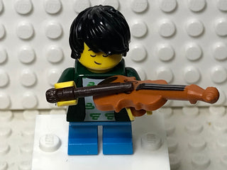Violin Kid, col21-2 Minifigure LEGO® Complete with stand and accessories  