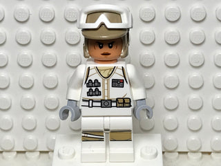 Hoth Rebel Trooper, White Uniform, Dark Tan Helmet, Female, sw1188 Minifigure LEGO®   