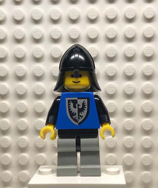 Black Falcon, Light Gray Legs with Black Hips, Black Neck-Protector, cas103 Minifigure LEGO®   