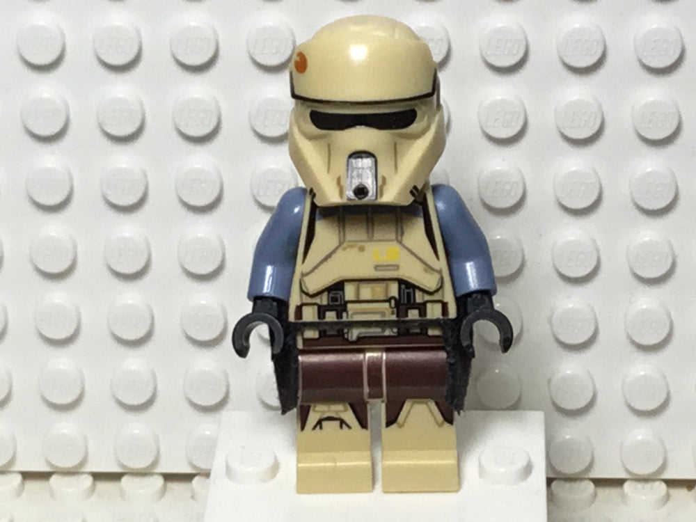 Scarif Stormtrooper, sw0850 (Squad Leader) Minifigure LEGO® Without Stand or Backdrop  