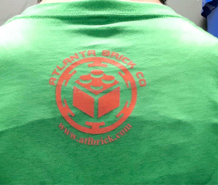 Grumpy Santa Green Premium T-shirt T-Shirt Atlanta Brick Co   