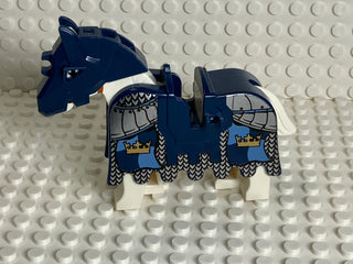 LEGO® Horse Barding, Armor Gold Crowns & Silver Chain Mail LEGO® Animals LEGO®   