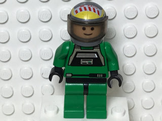 Rebel Pilot A-Wing, Light Nougat Head, Trans-Brown Visor, sw0031a Minifigure LEGO®   