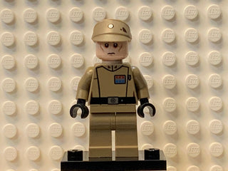 Imperial Officer (Captain / Commandant / Commander) - Dark Tan Uniform, sw0623 Minifigure LEGO®   