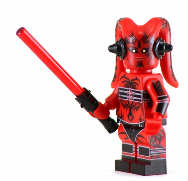 Darth Talon Custom Printed & Inspired Lego Star Wars Sith Lord Minifigure
