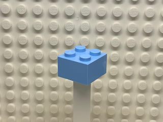 2x2 Brick, Lego® Part Number 3003 Bright Light Blue Part LEGO®   