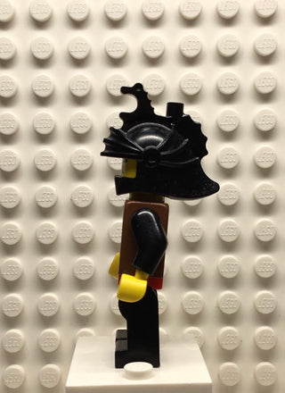Knights Kingdom I, Robber 2, Black Dragon Helmet, cas045 Minifigure LEGO®   