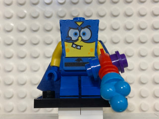 SpongeBob- Super Hero, bob025 Minifigure LEGO® SpongeBob(with gun) - Super Hero, bob025  