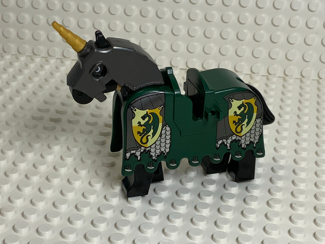 LEGO® Horse Barding, Armor Kingdoms Dragon Shield & Armor