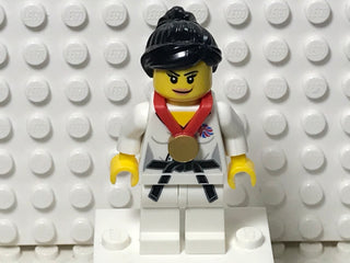 Judo Fighter, coltgb-4 Minifigure LEGO® Complete with stand and accessories  