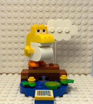 Baby Yoshi, char05-2 Minifigure LEGO® Complete with stand and accessories  