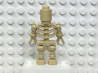 Skeleton with Round Brick Head (Ninjago Bowling Pin), gen035 Minifigure LEGO®   