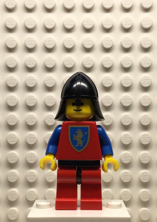 Crusader-Lion, Red Legs with Black Hips, Black Neck-Protector, cas120 Minifigure LEGO®   