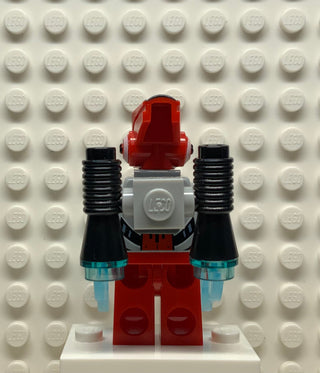 Red Robot Sidekick with Jetpack, gs006 Minifigure LEGO®   