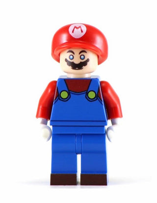 Mario Custom Printed Nintendo Game Inspired LEGO Minifigure Custom minifigure BigKidBrix   