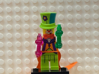 Party Clown, col18-4 Minifigure LEGO® Complete with stand and accessories  