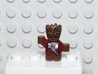 Baby Groot, Red Outfit with Zipper, sh381 Minifigure LEGO®   