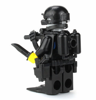 Navy SEAL Special Forces Diver Custom Minifigure Custom minifigure Battle Brick   