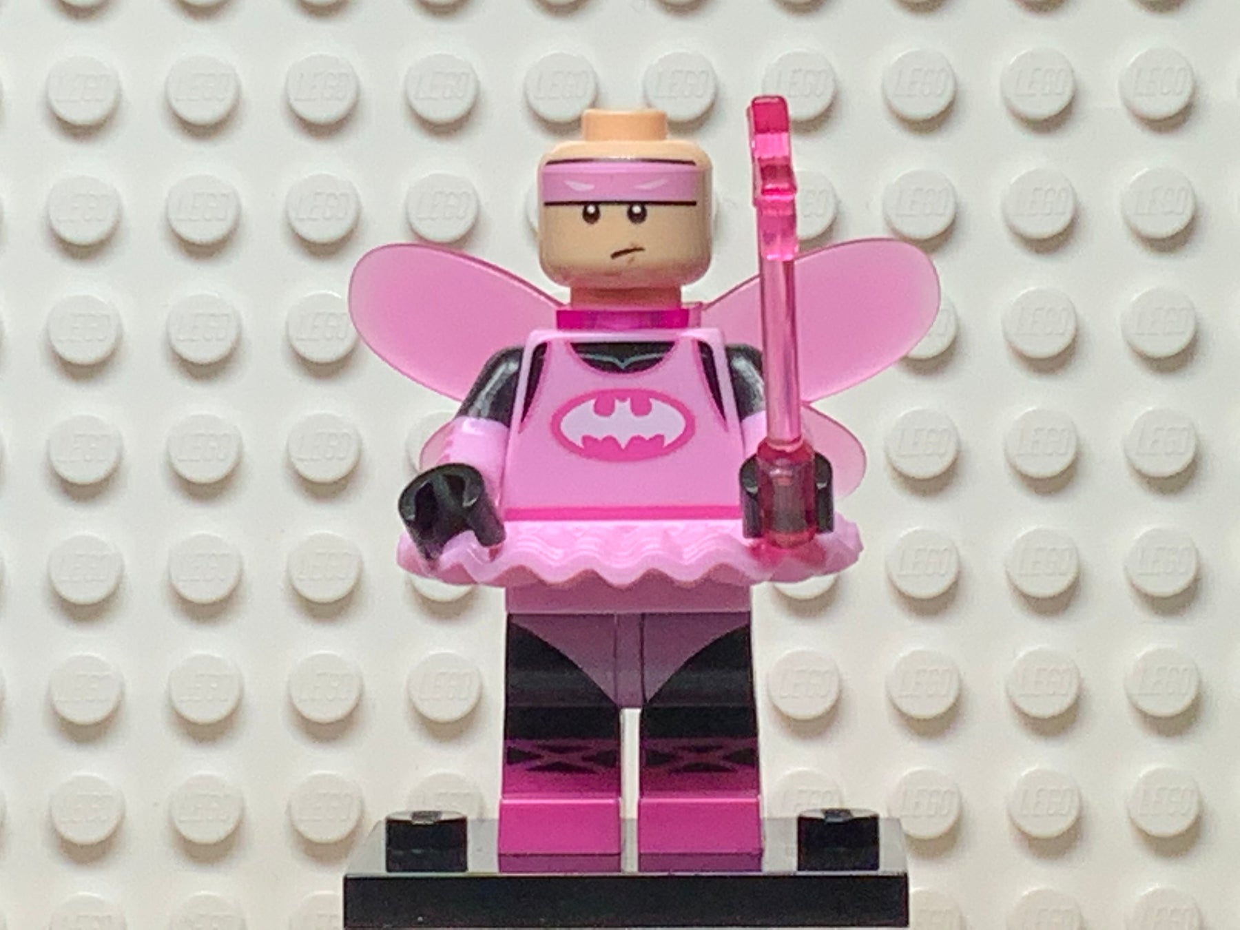 NEW LEGO Pink Batman Fairy COWL Hat Minifigure Head Armor DC Justice  Minifigure