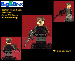 Deadshot Arrow tv Custom Printed Minifigure Custom minifigure BigKidBrix   