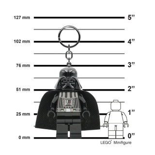 LEGO® Darth Vader Keychain LED Light 3” Keychain LEGO®   