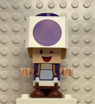 Purple Toad, char05-3 Minifigure LEGO® Minifigure only, no stand or accessories  