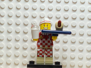 Hot Dog Vendor, col17-6 Minifigure LEGO®   