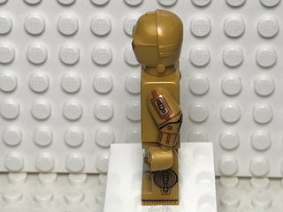 C-3PO - Molded Light Bluish Gray Right Foot, Printed Arms, sw1209 Minifigure LEGO®   