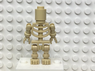 Skeleton with Round Brick Head (Ninjago Bowling Pin), gen035 Minifigure LEGO®   