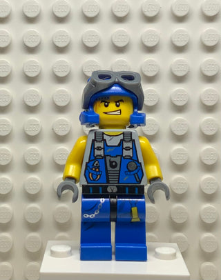 Power Miner - Engineer, Goggles, pm014 Minifigure LEGO®   