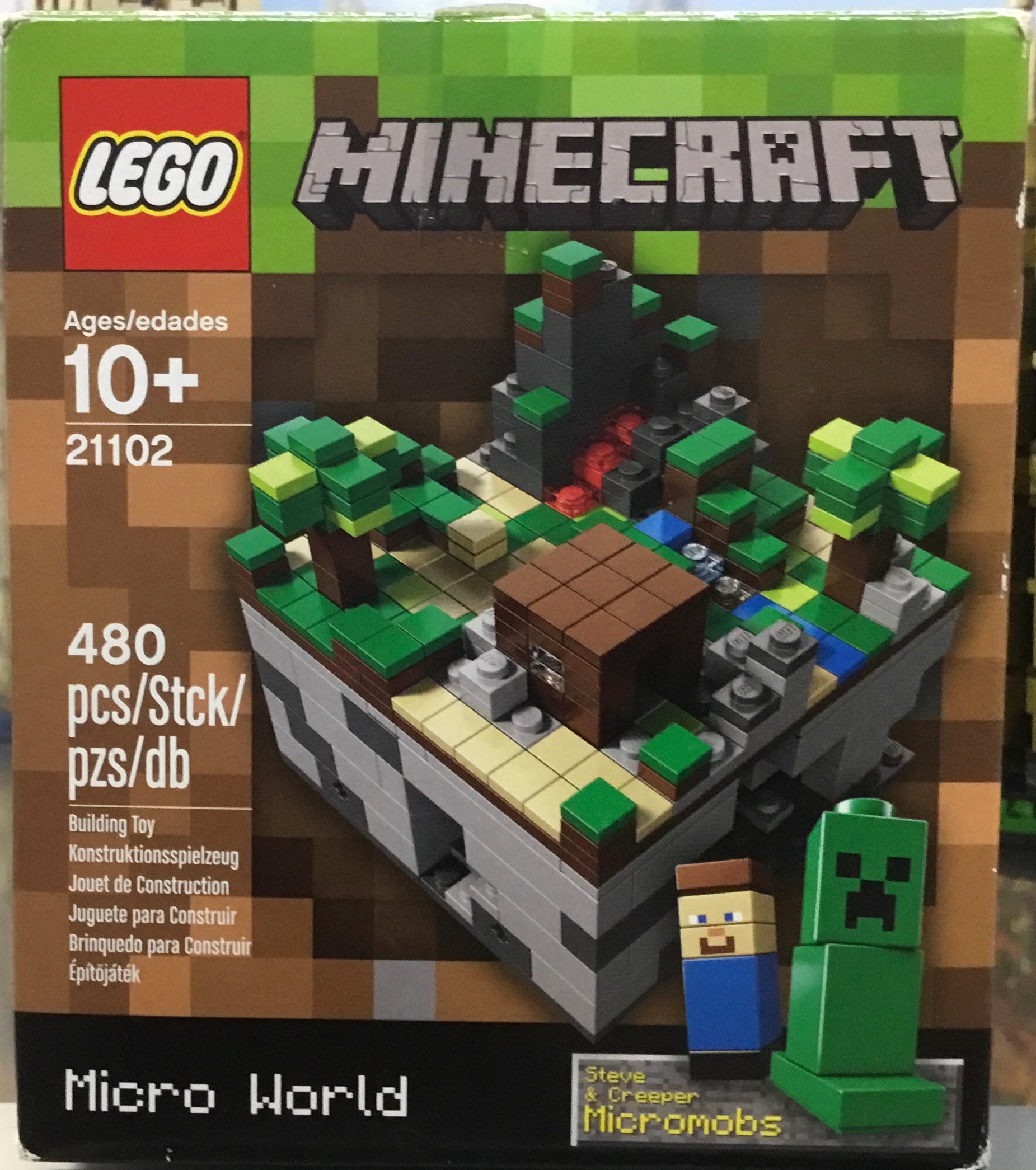 Lego Minecraft Steve Micro