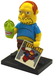 Lego simpsons comic book store hot sale