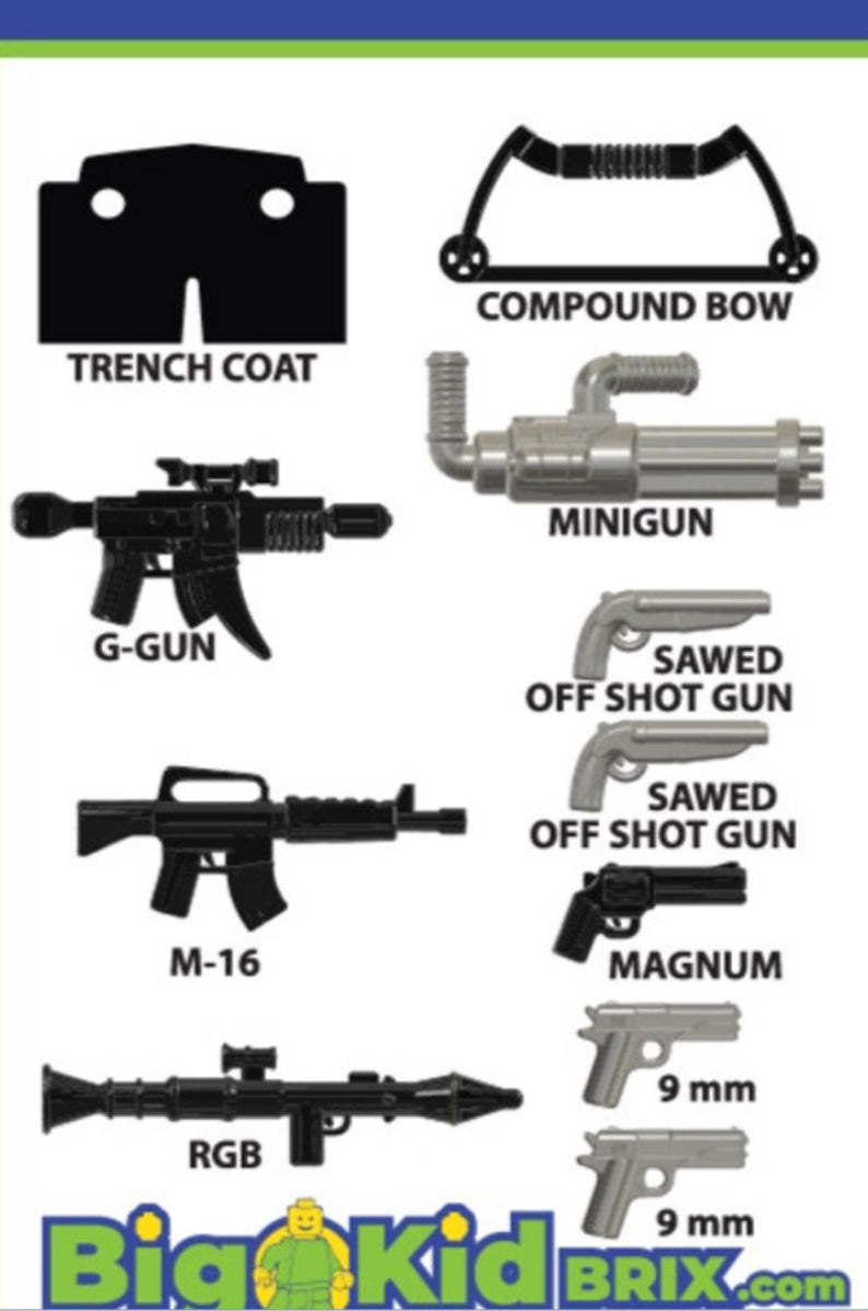 Punisher Weapons Pack – United Brick Co® - Main Image