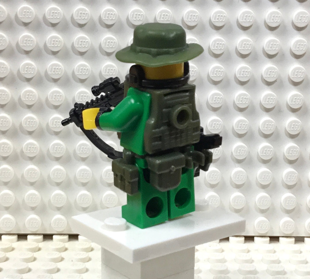 Special Forces Jungle Sniper Custom Minifigure