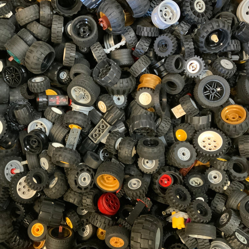 Medium Sized Bulk LEGO® Wheels & Tires