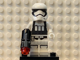 First Order Heavy Assault Stormtrooper, sw0695 (Rounded Mouth Pattern) Minifigure LEGO®   