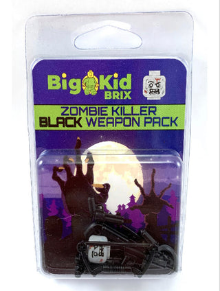 Zombie Killer Black Weapon Pack Custom, Accessory BigKidBrix   