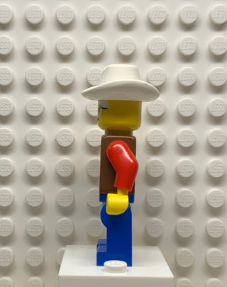 Cowboy, Red Shirt, Zack, ww012 Minifigure LEGO®   