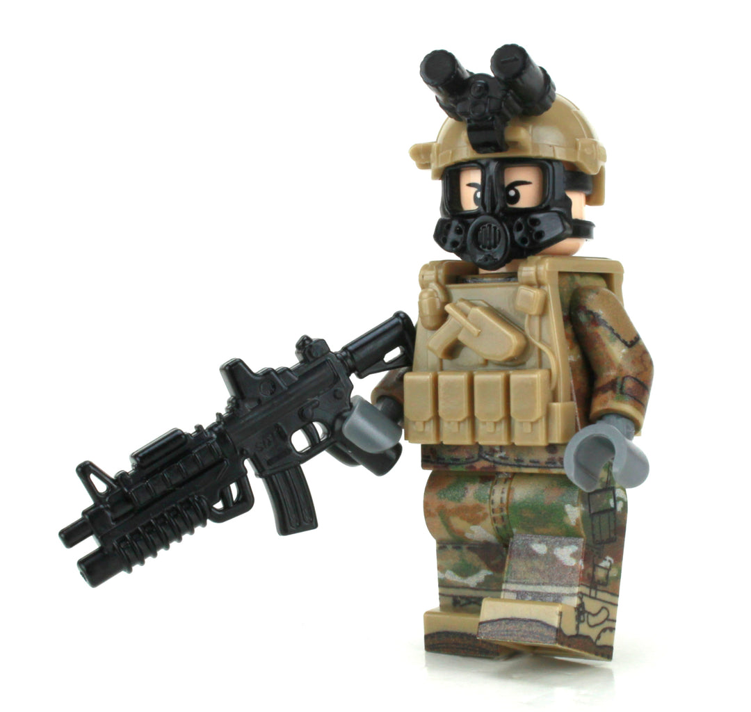 Army OCP 82nd Airborne Soldier Made With Real LEGO® Minifigure 